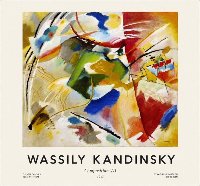 Kandinsky Composition Vii II No1 - Poster
