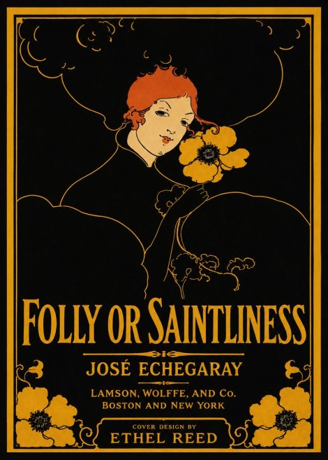 Ethel Reed Folly or Saintliness No3 - Poster