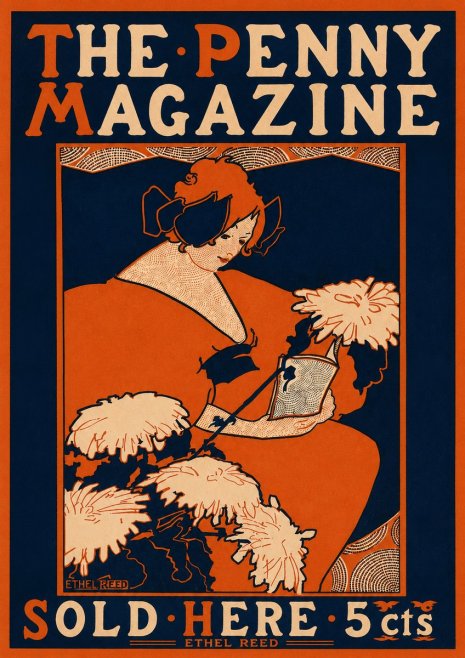 Ethel Reed The Penny Magazine No4 - Poster