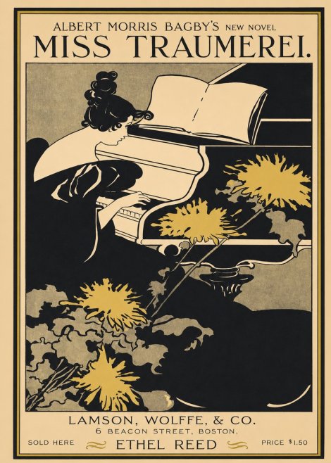 Ethel Reed Miss Traumerei. No1 - Poster