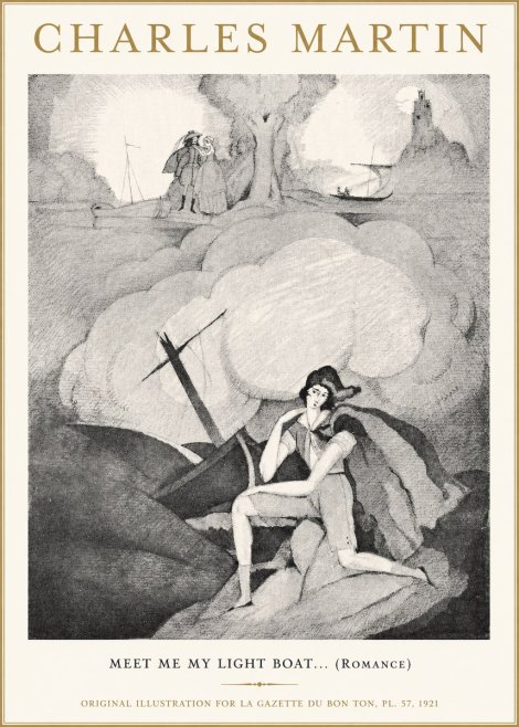 Charles Martin Meet Me My Light Boat... (Romance) No1 - Poster