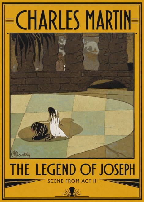 Charles Martin The Legend of Joseph - Scene from Act Ii No4 - Poster