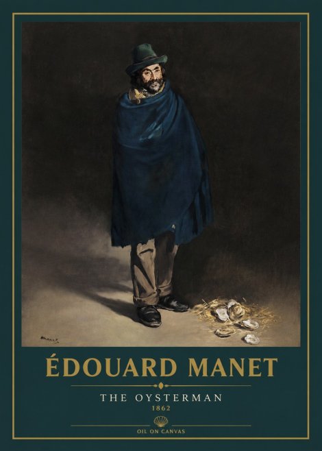 Édouard Manet The Oysterman No3 - Poster
