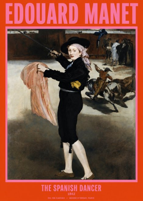 Édouard Manet The Little Bullfighter No3 - Poster