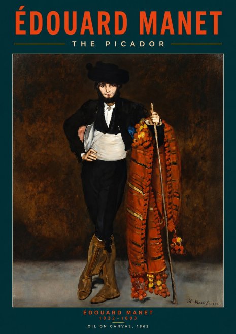 Édouard Manet The Picador No2 - Poster