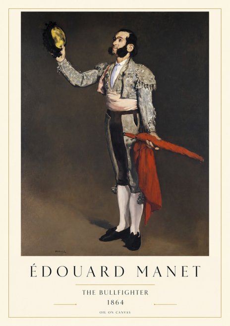 Édouard Manet The Bullfighter No1 - Poster
