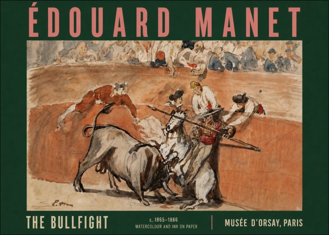 Édouard Manet The Bullfight I No5 - Poster
