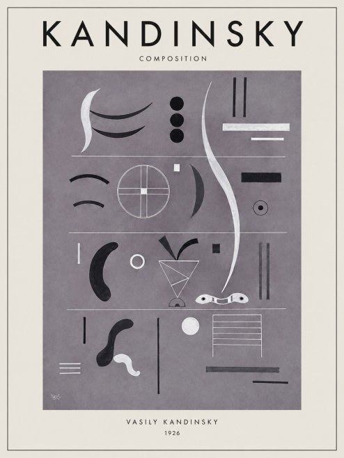 Kandinsky Composition I No1 - Poster