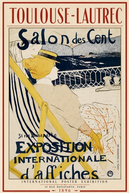 Toulouse-Lautrec Salon Des Cent No4 - Poster