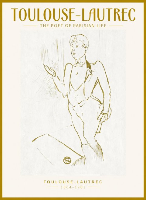 Toulouse-Lautrec The Poet of Parisian Life No1 - Poster