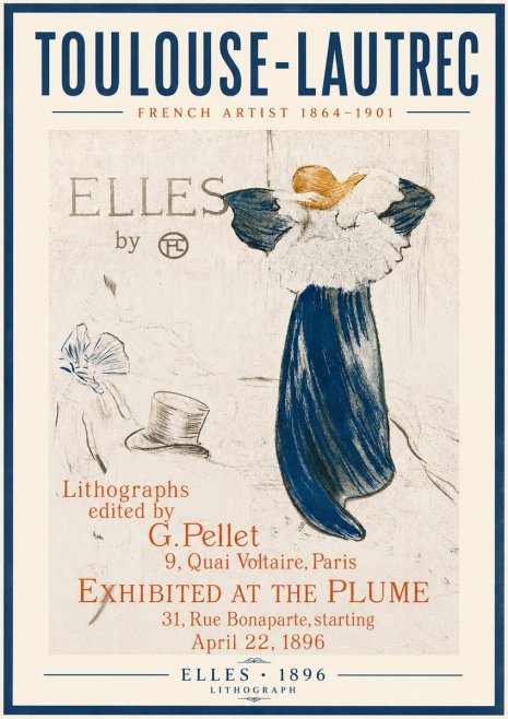 Toulouse-Lautrec Elles No5 - Poster