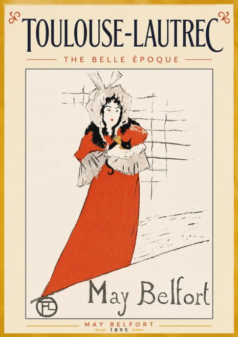Toulouse-Lautrec May Belfort No5 - Poster