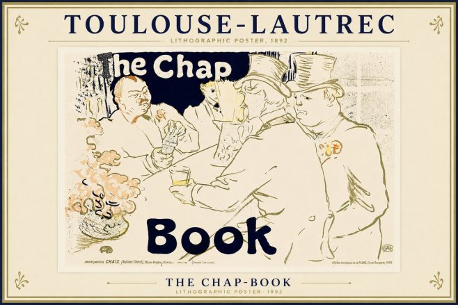 Toulouse-Lautrec The Chap-book No3 - Poster
