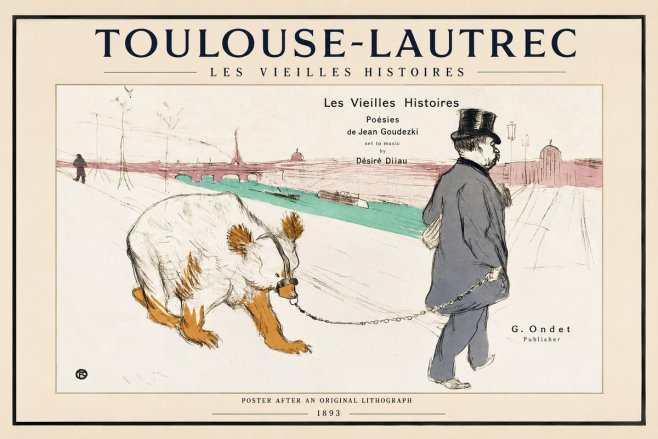 Toulouse-Lautrec Les Vieilles Histoires I No1 - Poster