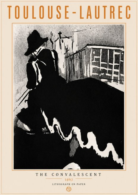 Toulouse-Lautrec The Convalescent No5 - Poster