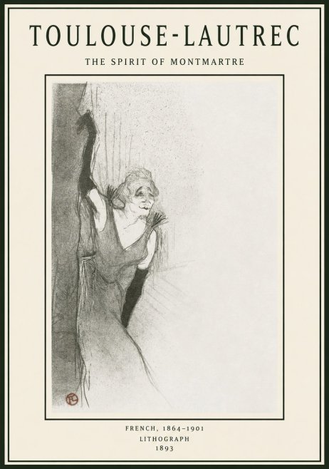 Toulouse-Lautrec The Spirit of Montmartre No1 - Poster
