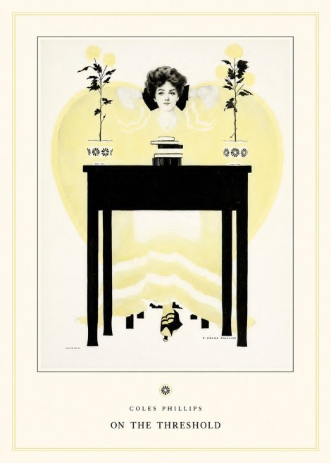 Coles Phillips On the Threshold No4 - Poster