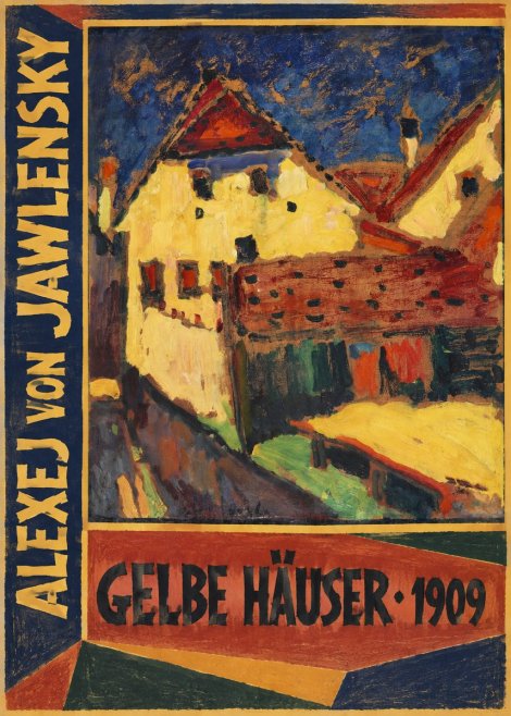 Alexej von Jawlensky Gelbe Häuser No2 - Poster