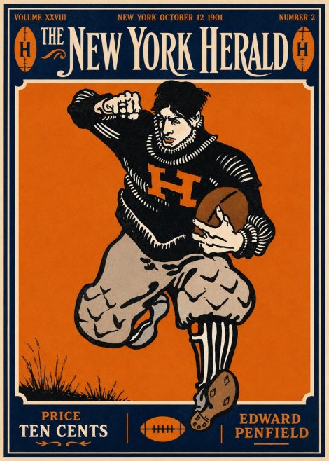 Edward Penfield The New York Herald No5 - Poster