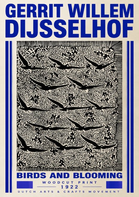 Gerrit Willem Dijsselhof Decorative Design No5 - Poster