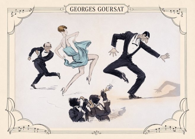 Georges Goursat Jazz Age Revelry No6 - Poster