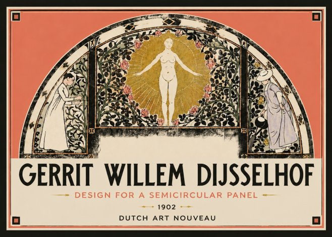 Gerrit Willem Dijsselhof Nature's Awakening No6 - Poster
