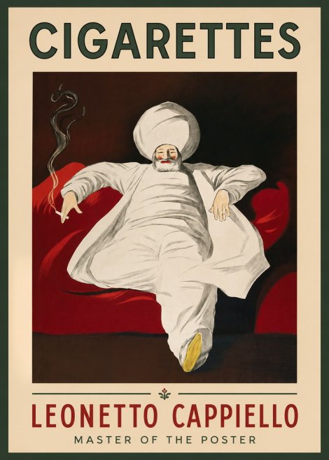 Leonetto Cappiello Cigarettes No1 - Poster
