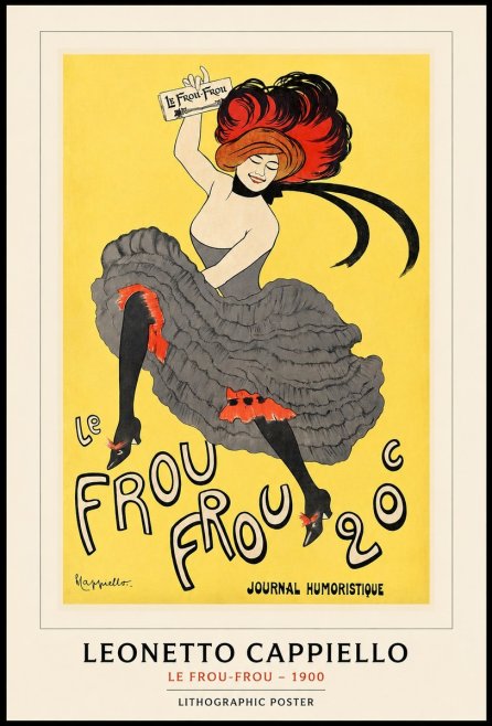 Leonetto Cappiello Le Frou-frou No1 - Poster