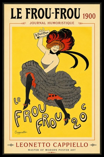Leonetto Cappiello Le Frou-frou No5 - Poster