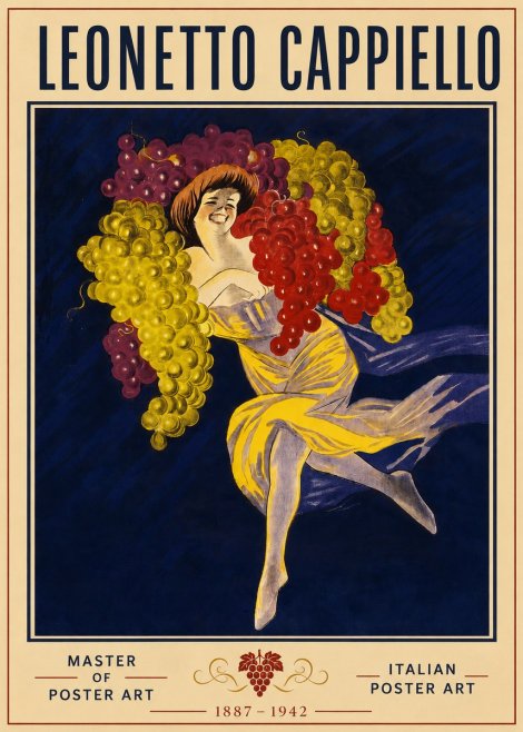 Leonetto Cappiello Master of the Vintage Poster No3 - Poster