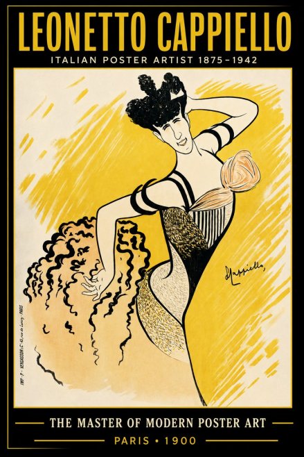 Leonetto Cappiello The Dancer No3 - Poster