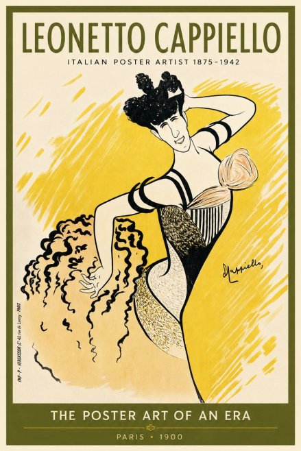 Leonetto Cappiello The Dancer No4 - Poster