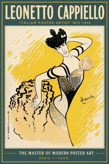 Leonetto Cappiello The Dancer No6 - Poster