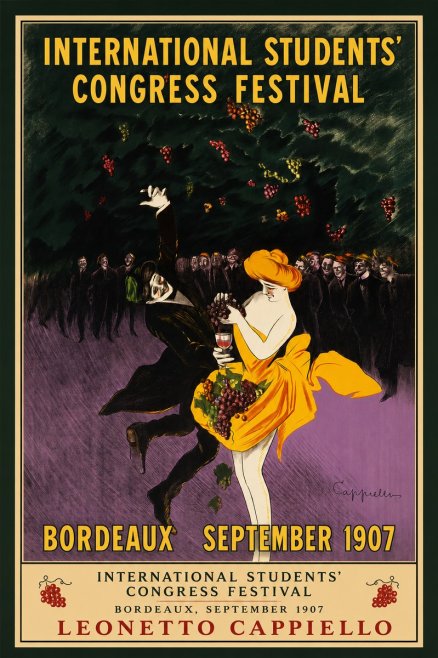 Leonetto Cappiello International Students' Congress Festival No2 - Poster