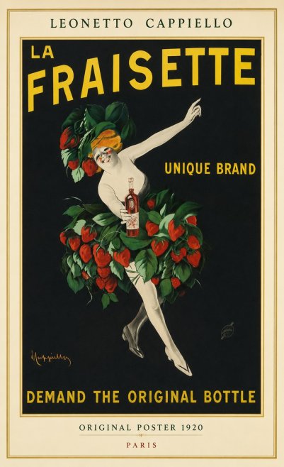 Leonetto Cappiello La Fraisette No1 - Poster
