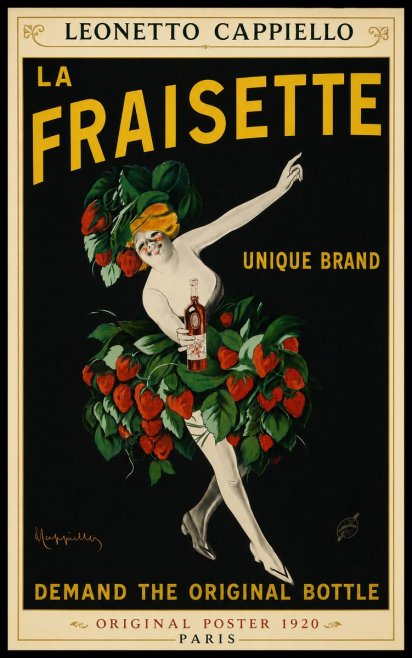Leonetto Cappiello La Fraisette No3 - Poster