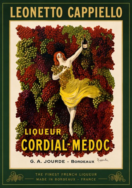 Leonetto Cappiello Liqueur Cordial-médoc No3 - Poster