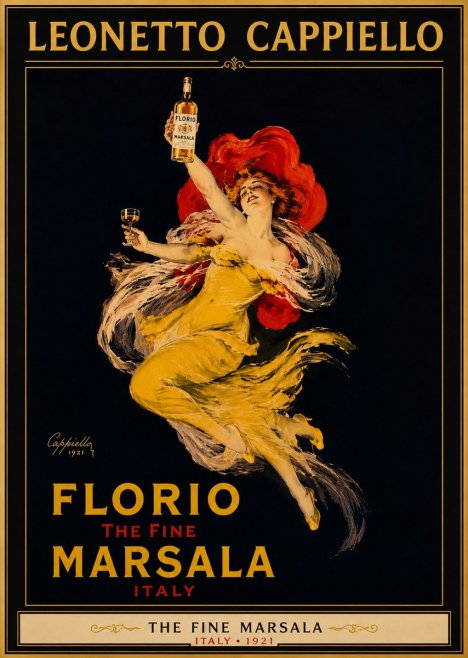 Leonetto Cappiello Florio the Fine Marsala No4 - Poster