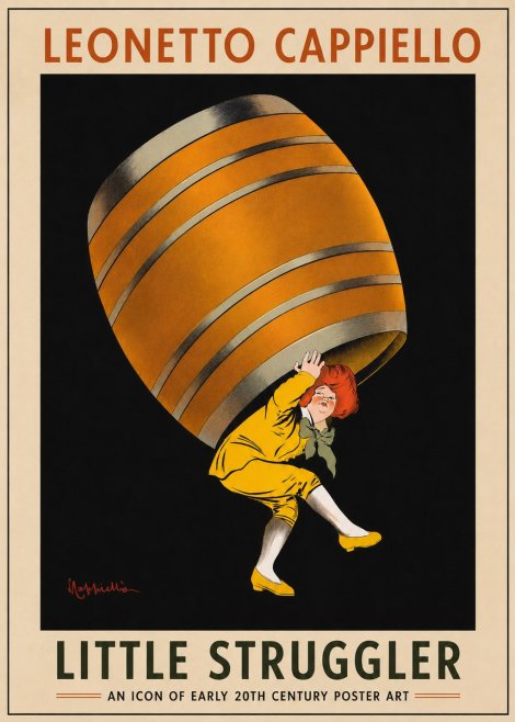 Leonetto Cappiello Little Struggler No4 - Poster
