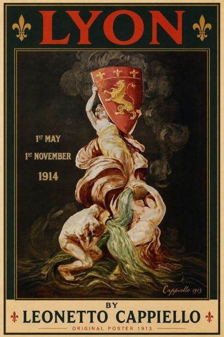 Leonetto Cappiello Lyon No4 - Poster