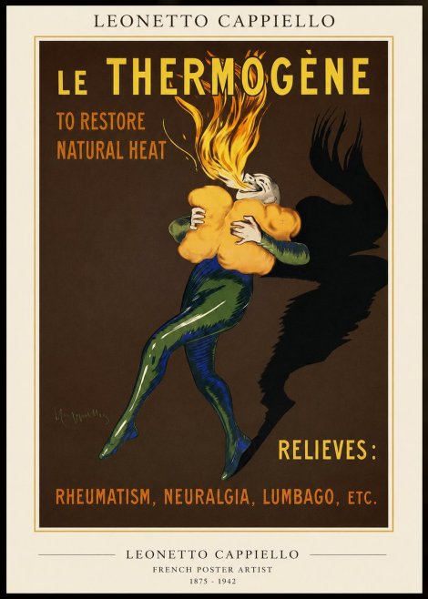 Leonetto Cappiello Le Thermogène No1 - Poster