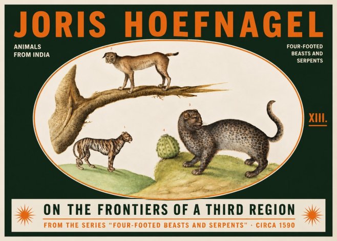 Joris Hoefnagel Four Beasts No5 - Poster