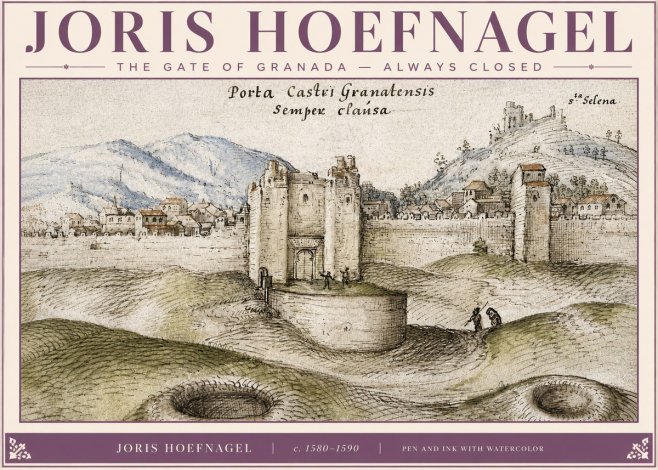 Joris Hoefnagel The Gate of Granada - Always Closed No3 - Poster