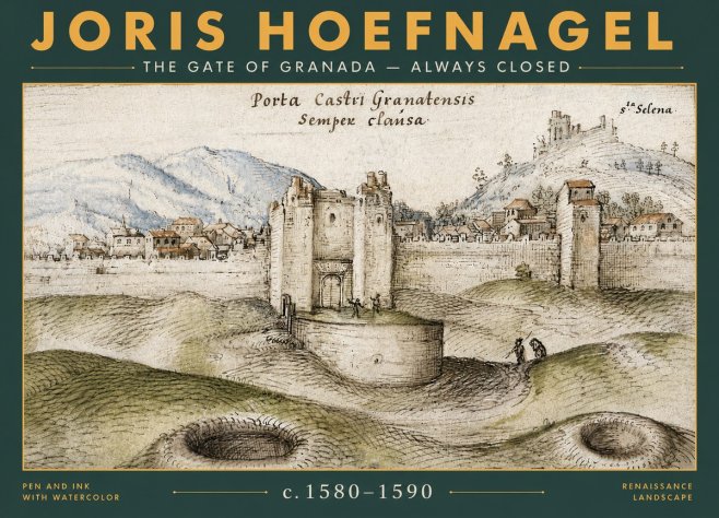 Joris Hoefnagel The Gate of Granada - Always Closed No5 - Poster