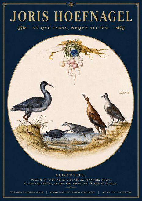 Joris Hoefnagel Aegyptiis. No4 - Poster