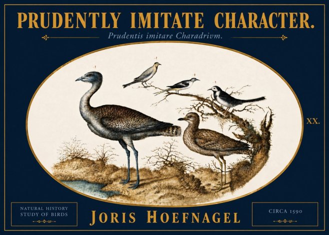 Joris Hoefnagel Prudently Imitate Character. No5 - Poster