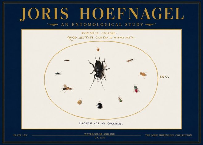 Joris Hoefnagel Formica Cicadae No3 - Poster
