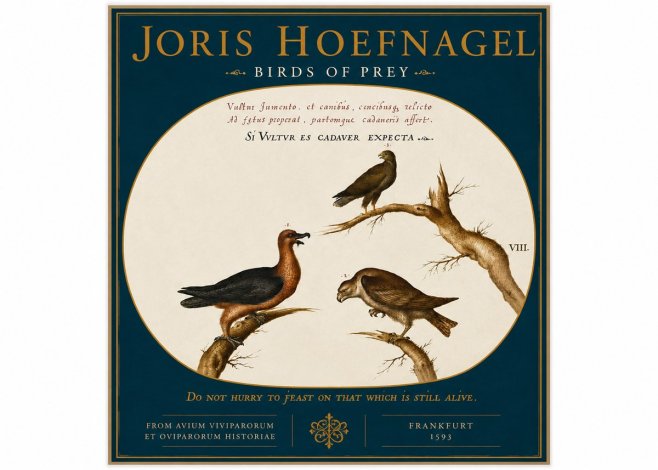Joris Hoefnagel Birds of Prey No4 - Poster