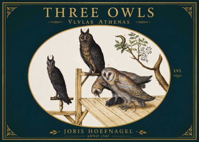 Joris Hoefnagel Vlvlas Athenas No3 - Poster