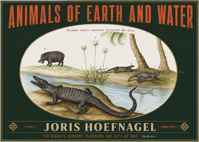 Joris Hoefnagel Animals of Earth and Water No2 - Poster